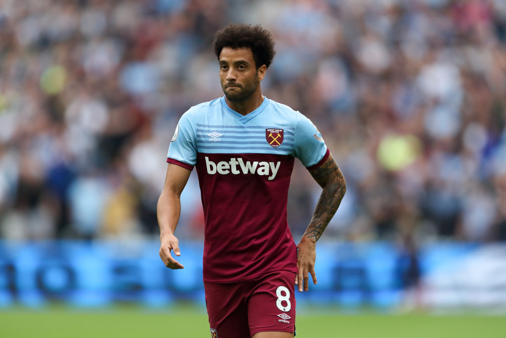 West Ham Star Felipe Anderson Provides Injury Update On Instagram