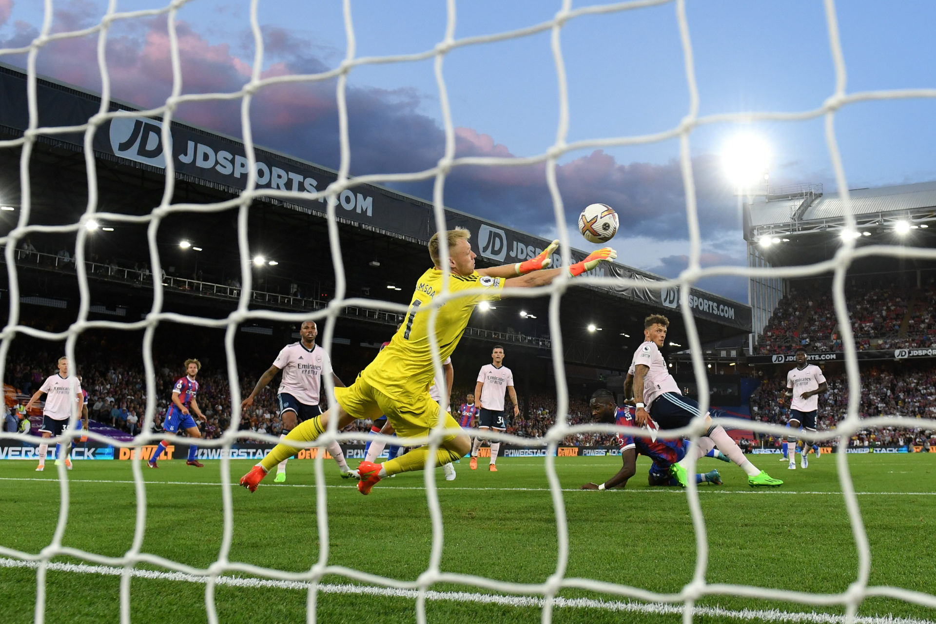 Mikel Arteta Hails Exceptional Aaron Ramsdale In Arsenal Win At Palace