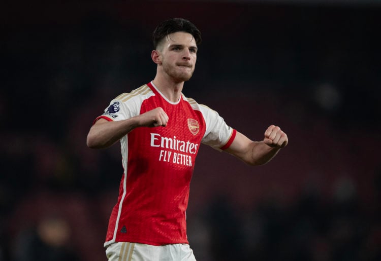 Monster Declan Rice Blown Away By 26 Year Old Arsenal Star Vs