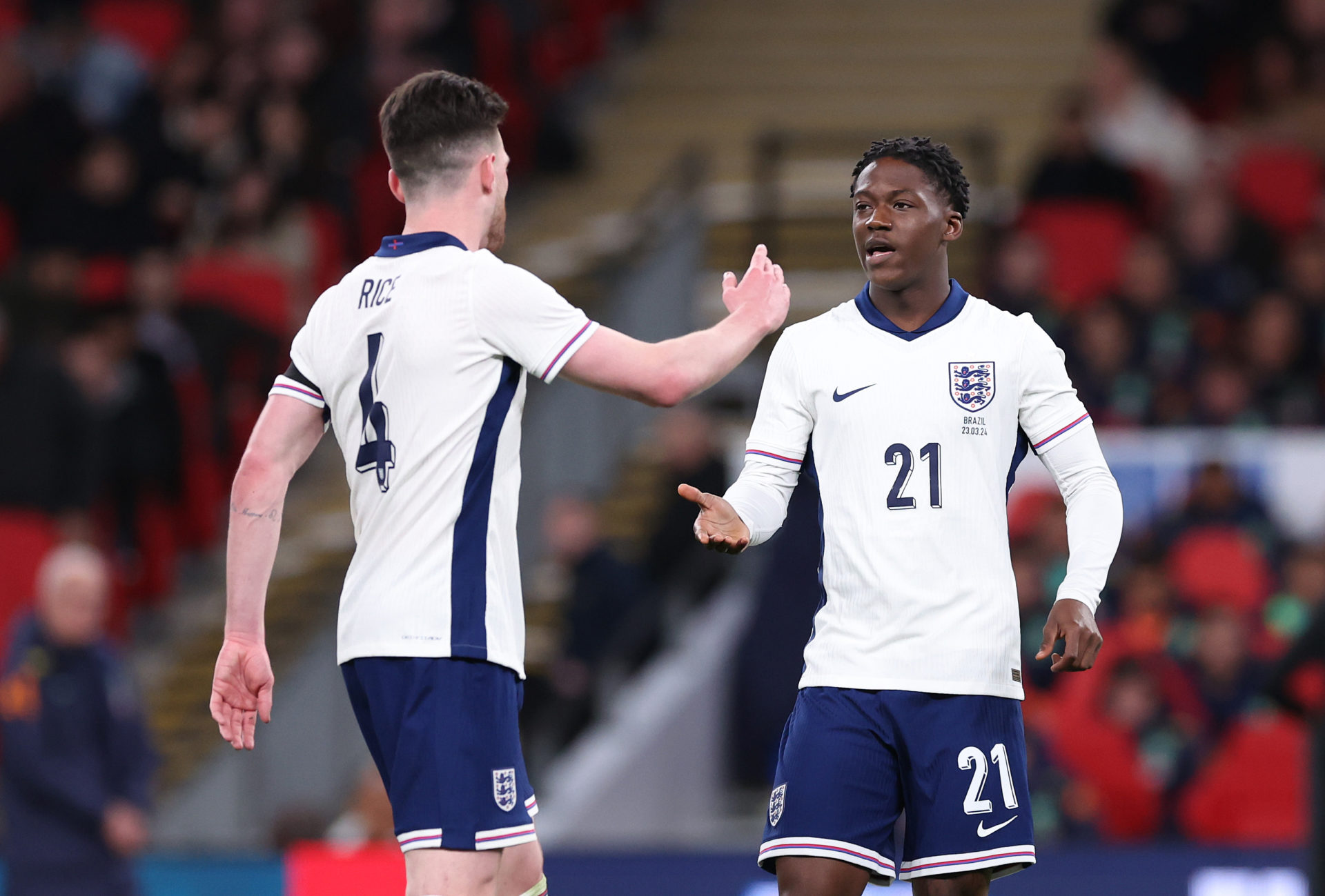 Declan Rice Shares What He Told Kobbie Mainoo In Training Ahead Of