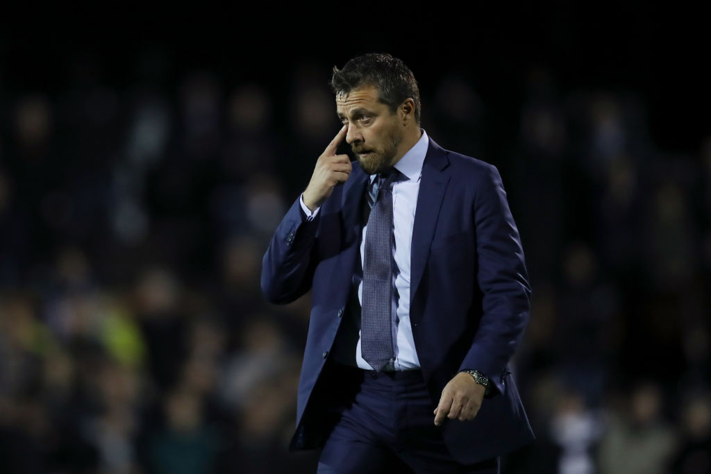 xxxx during the Sky Bet Championship match between Fulham and Bristol City at Craven Cottage on October 31, 2017 in London, England.