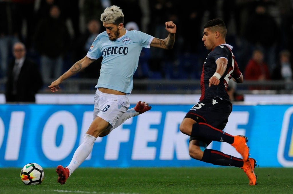 Luis Alberto e Masina
18-03-2018 Roma
Campionato Italiano Serie A Tim incontro SS Lazio Vs Bologna allo stadio Olimpico di Roma.
Match day SS SS La...