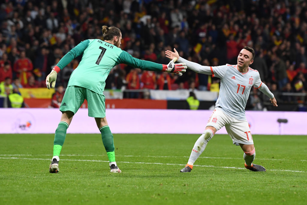  during the International Friendly between Spain and Argentina on March 27, 2018 in Madrid, Spain.