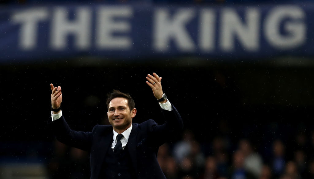 during the Premier League match between Chelsea and Swansea City at Stamford Bridge on February 25, 2017 in London, England.