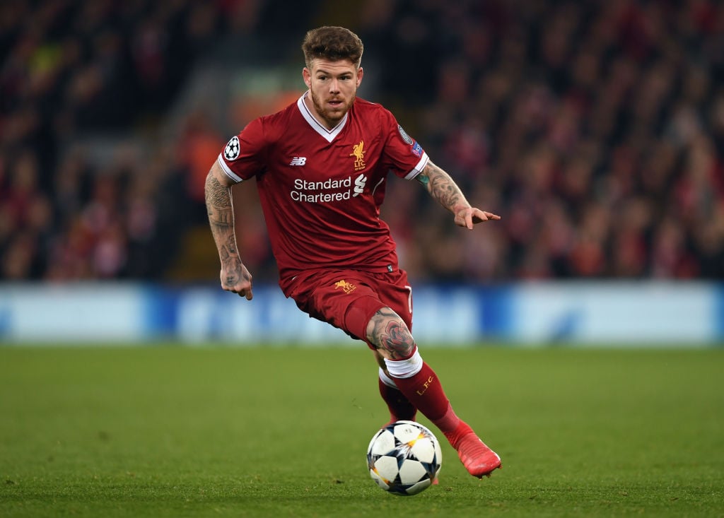 during the UEFA Champions League Round of 16 Second Leg  match between         Liverpool and FC Porto at Anfield on March 6, 2018 in Liverpool, Uni...