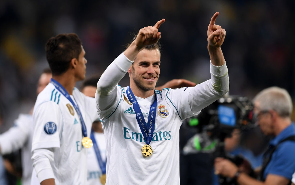  during the UEFA Champions League Final between Real Madrid and Liverpool at NSC Olimpiyskiy Stadium on May 26, 2018 in Kiev, Ukraine.