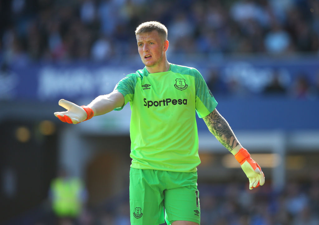 jordan pickford green kit