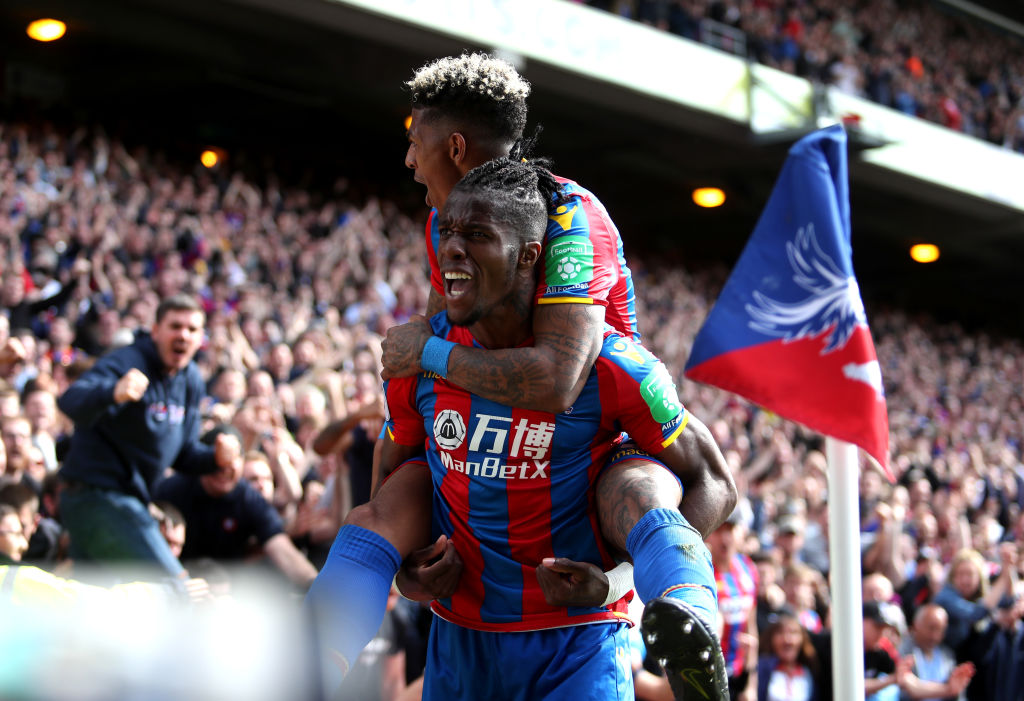  during the Premier League match between Crystal Palace and West Bromwich Albion at Selhurst Park on May 13, 2018 in London, England.