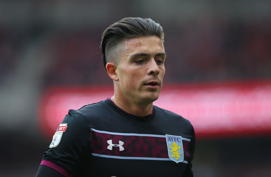 of Middlesbrough of Aston Villa during the Sky Bet Championship Play Off Semi Final:First Leg match between Middlesbrough and Aston Villa at Rivers...