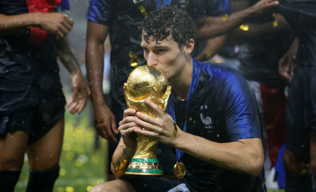 Benjamin Pavard France Argentina goal 2018