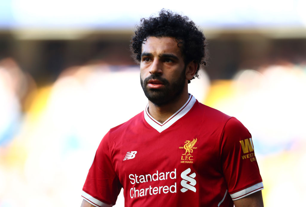  during the Premier League match between Chelsea and Liverpool at Stamford Bridge on May 6, 2018 in London, England.