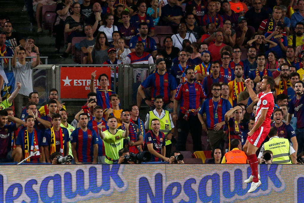 Photo credit should read PAU BARRENA/AFP/Getty Images