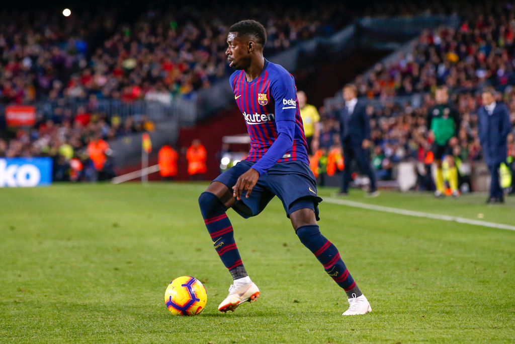 Up-for-sale Dembele would slot right into Klopp's new-look 4-2-3-1