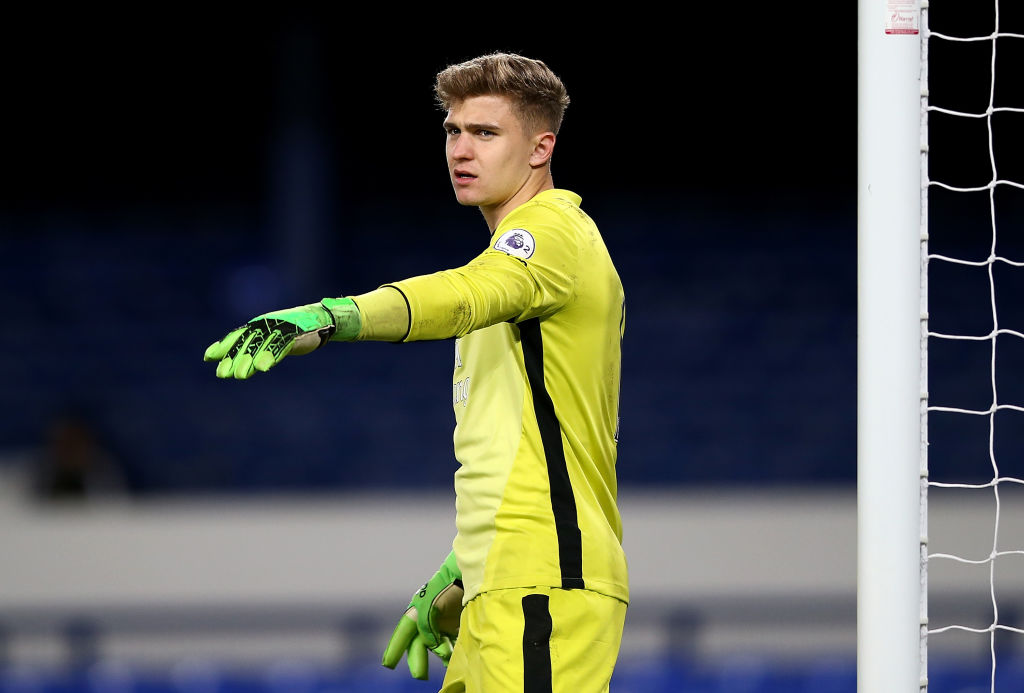 Mateusz Hewelt's Everton career appears to be coming to an end