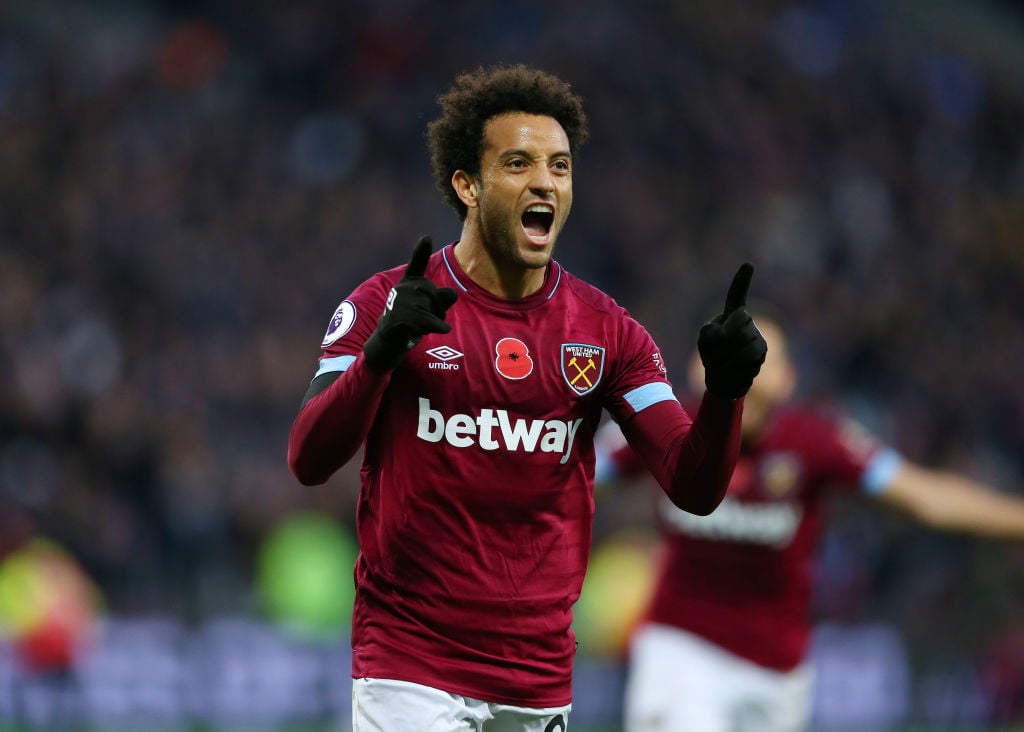 Some West Ham fans praise Felipe Anderson's match-winning brace