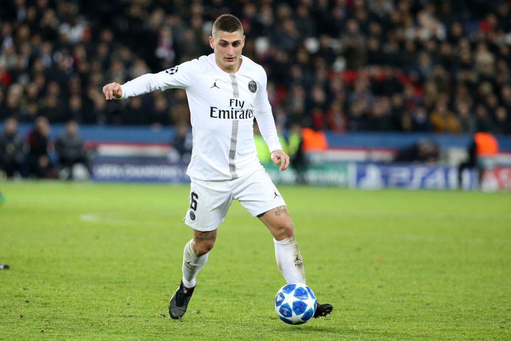 Klopp's favoured pressing game failed to get to grips with PSG playmaker Verratti