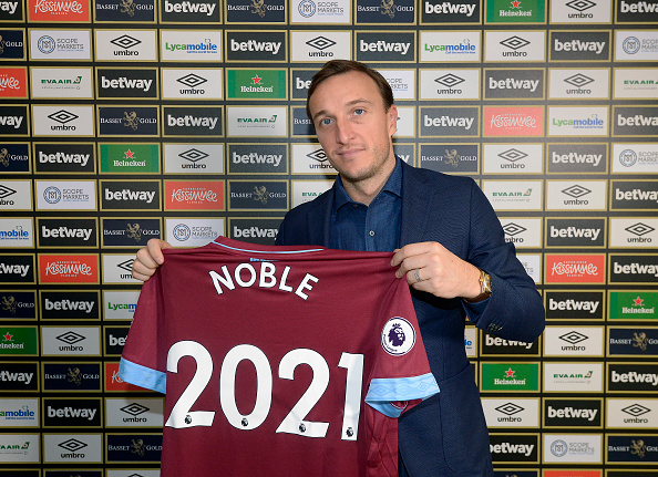 Mark Noble’s return has coincided with three West Ham wins