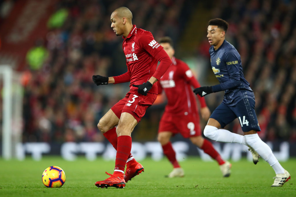 Liverpool fans praise Fabinho's display in comfortable win over Manchester United