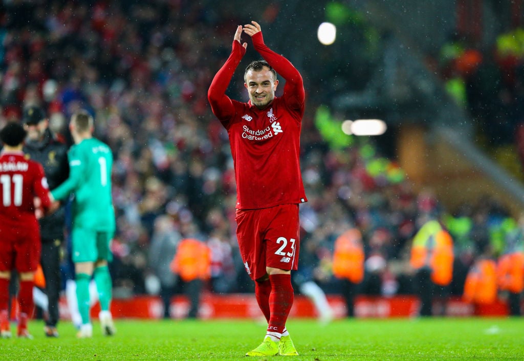 Liverpool fans couldn't believe Shaqiri's instant impact in Manchester United victory