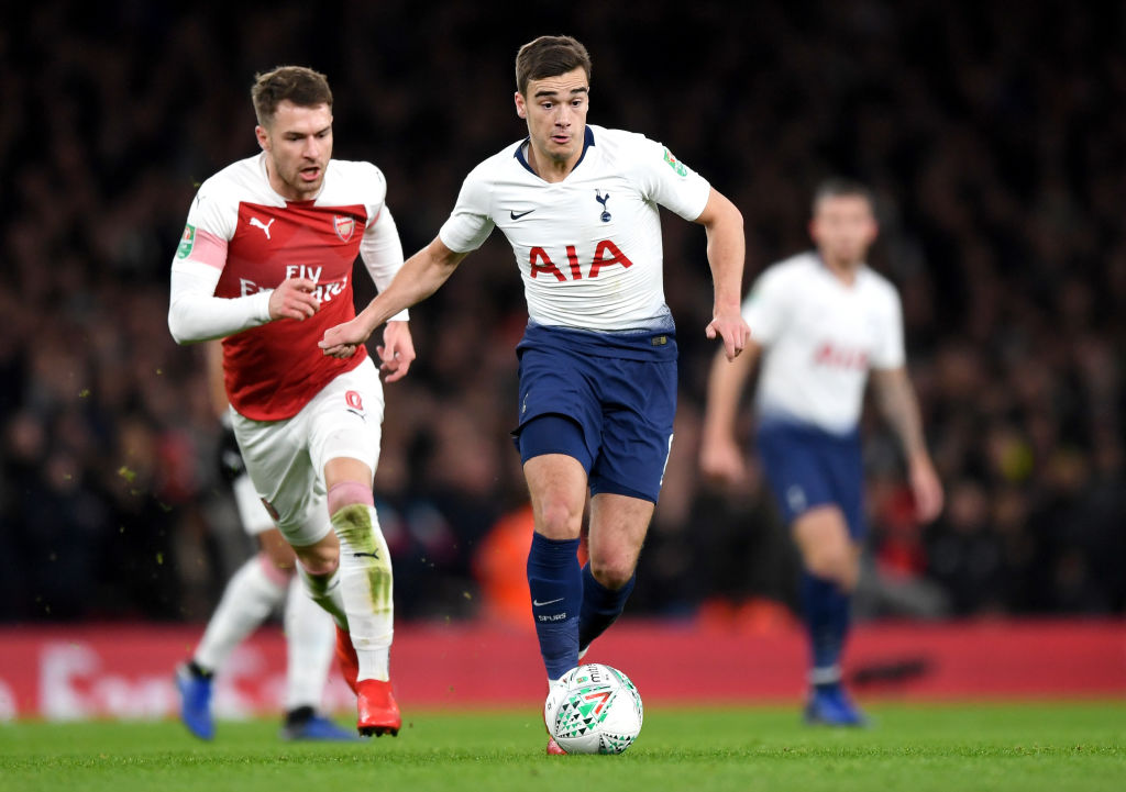 Harry Winks has gone about his work brilliantly in the Tottenham midfield