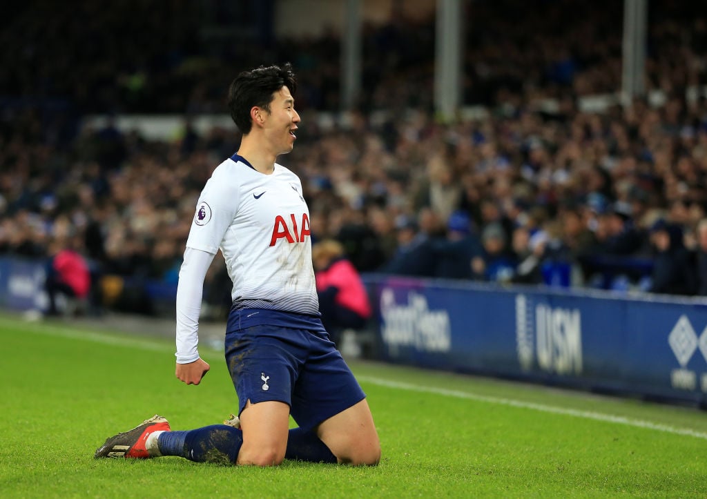Tottenham fans pour praise on Son after outstanding performance in Everton win