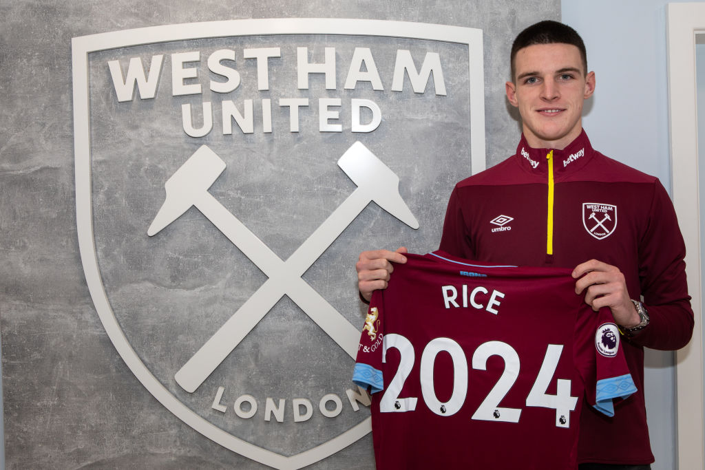 Declan Rice must avoid fate of last West Ham six-year contract