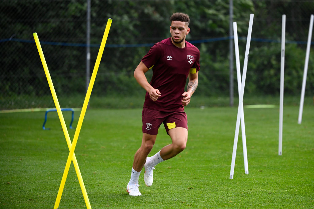 West Ham’s Marcus Browne could benefit from a loan stint at Derby