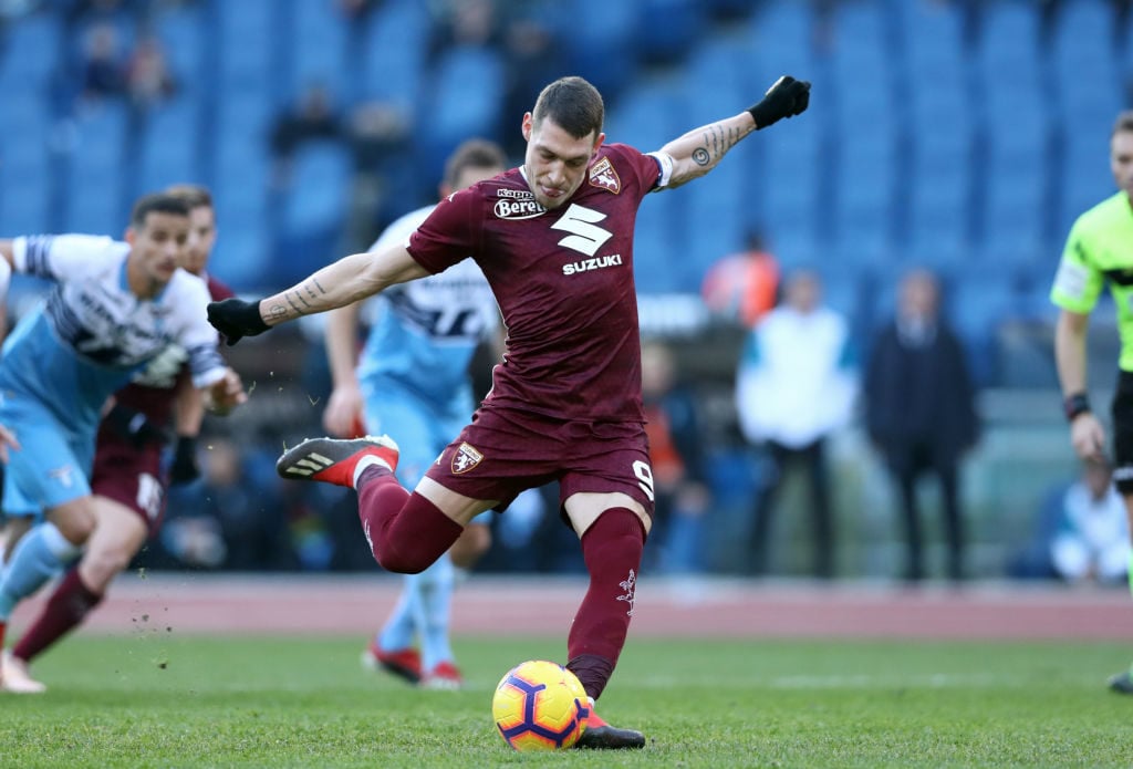 Andrea Belotti in action for Torino