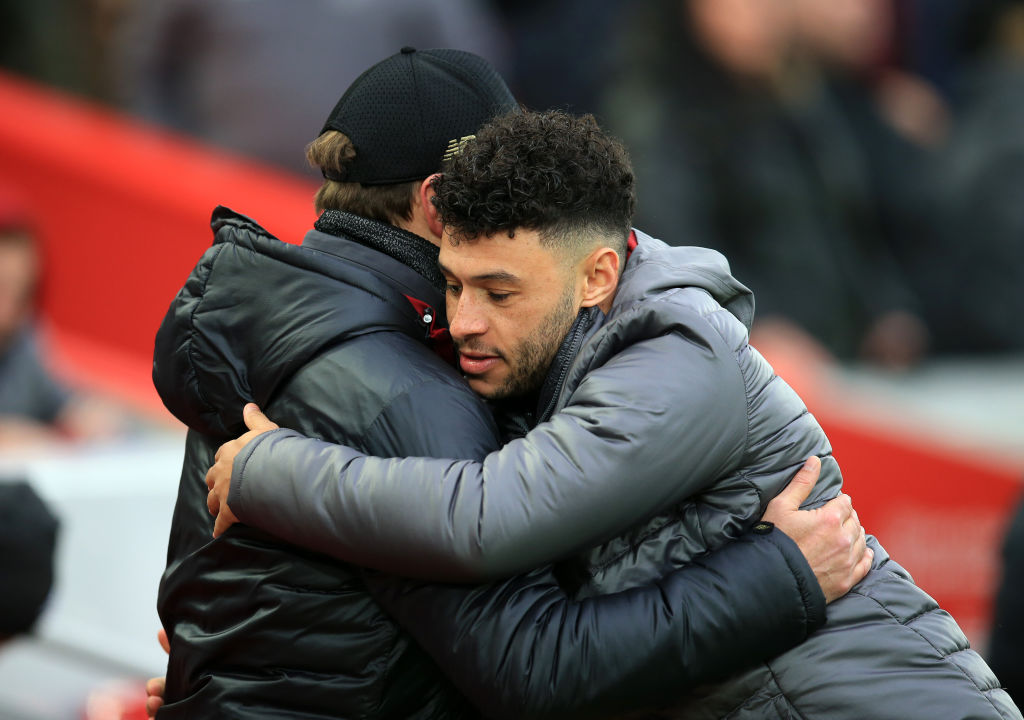 Alex Oxlade-Chamberlain on the comeback trail as he returns to Liverpool's Champions League squad