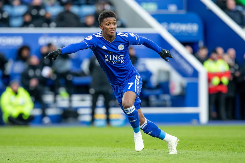 Demarai Gray, who looks set for Goodison Park, won the Premier League title with Leicester