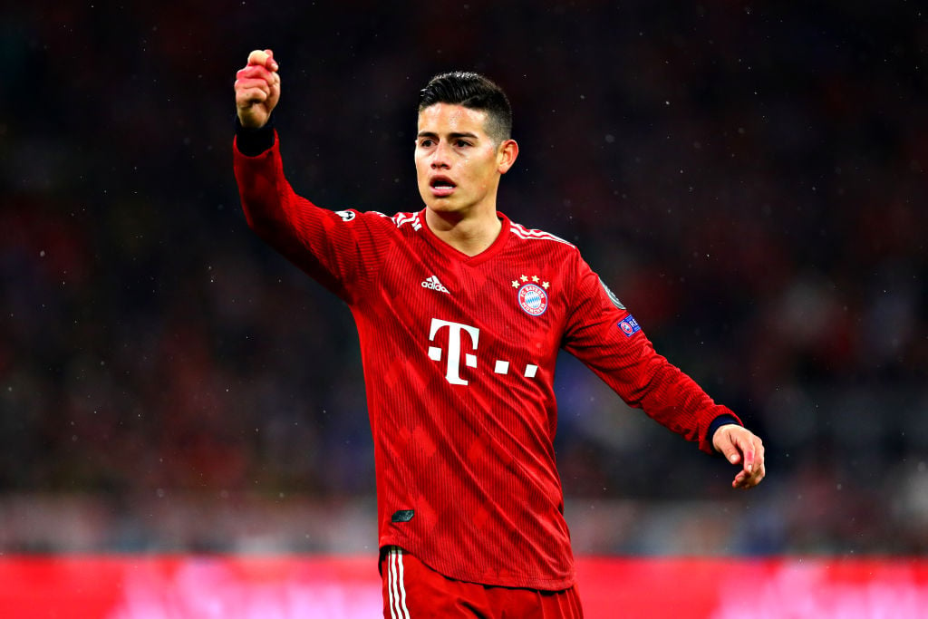 James Rodriguez Bayern Munich