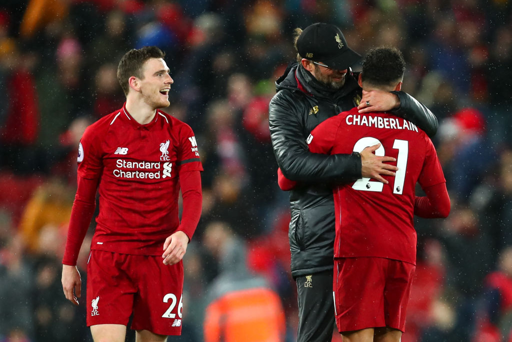 Liverpool fans were delighted to see Oxlade-Chamberlain's cameo display