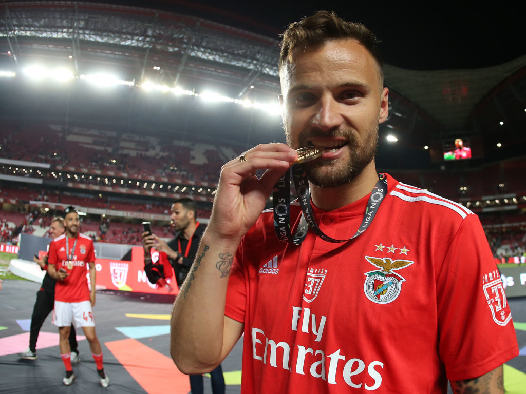 The striker has enjoyed a successful spell with Benfica.