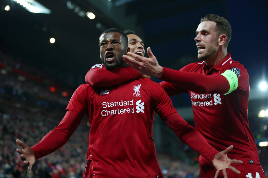 Liverpool Fans Go Wild For Georginio Wijnaldum After Barcelona Triumph