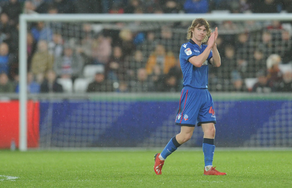 Luca Connell was part of Bolton's Championship relegated side in 2019.