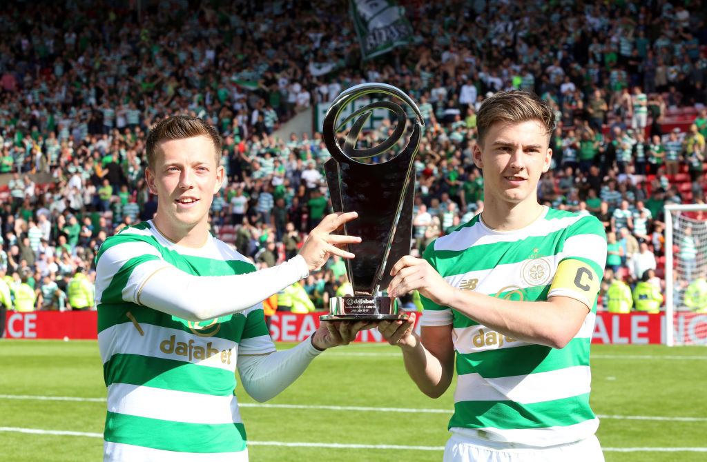 Report states Celtic will not sell key duo Callum McGregor and Kieran Tierney in same window