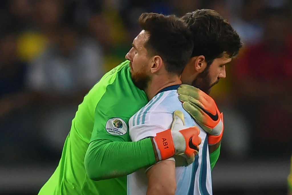 'Messi's worst nightmare' - Liverpool duo Alisson and Roberto Firmino dump Lionel Messi out of another semi-final