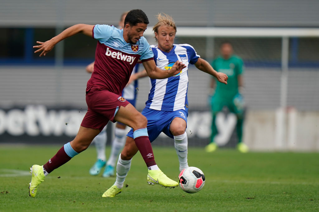 West Ham fans blown away with Pablo Fornals display v Hertha Berlin