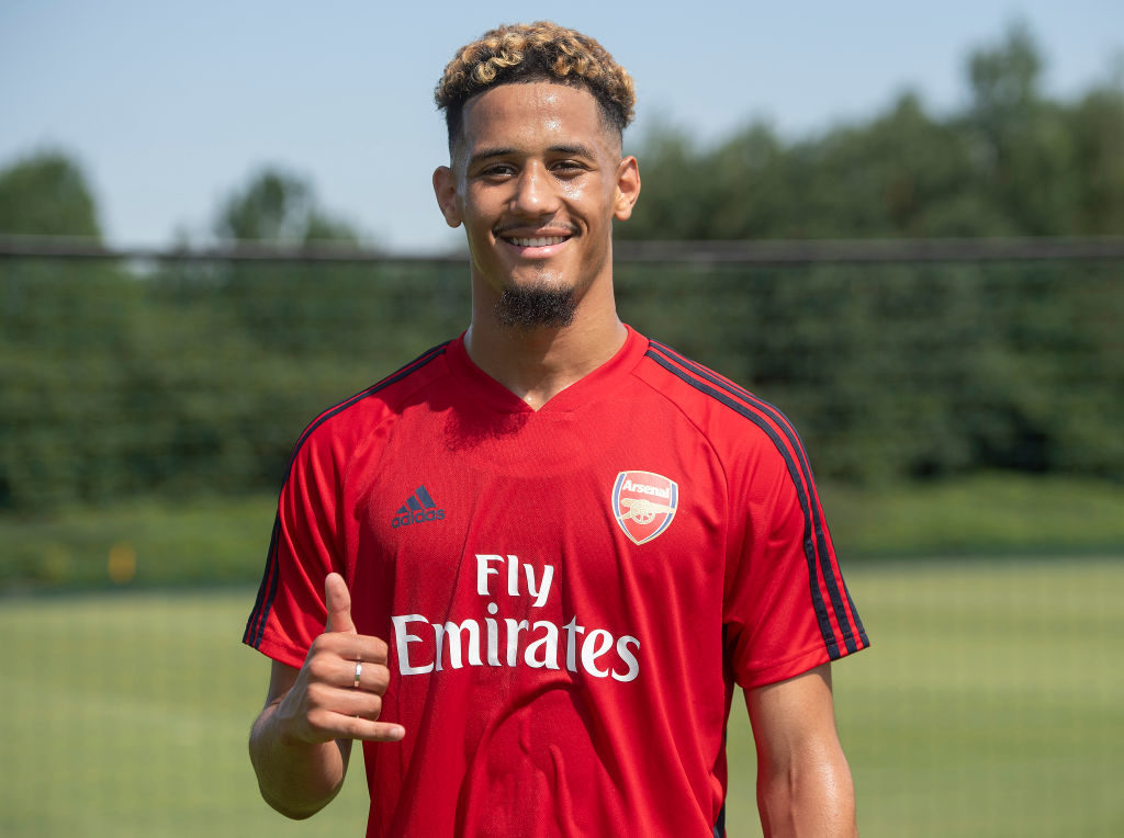 Arsenal defender William Saliba