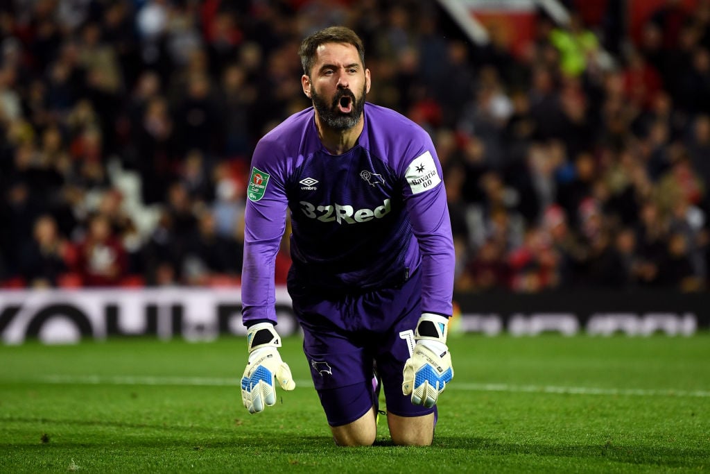 Report Manchester City Set To Take Scott Carson On Loan From Derby County