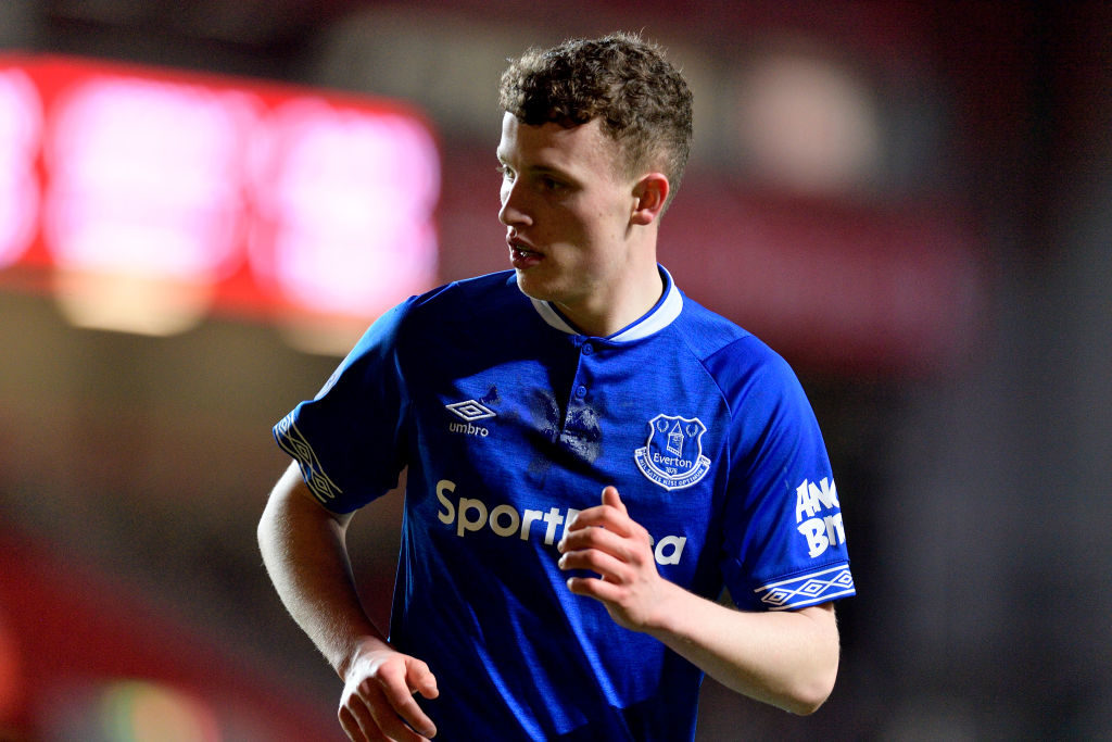 Carlo Ancelotti reportedly wanted Nathan Broadhead to be handed a new contract at Everton