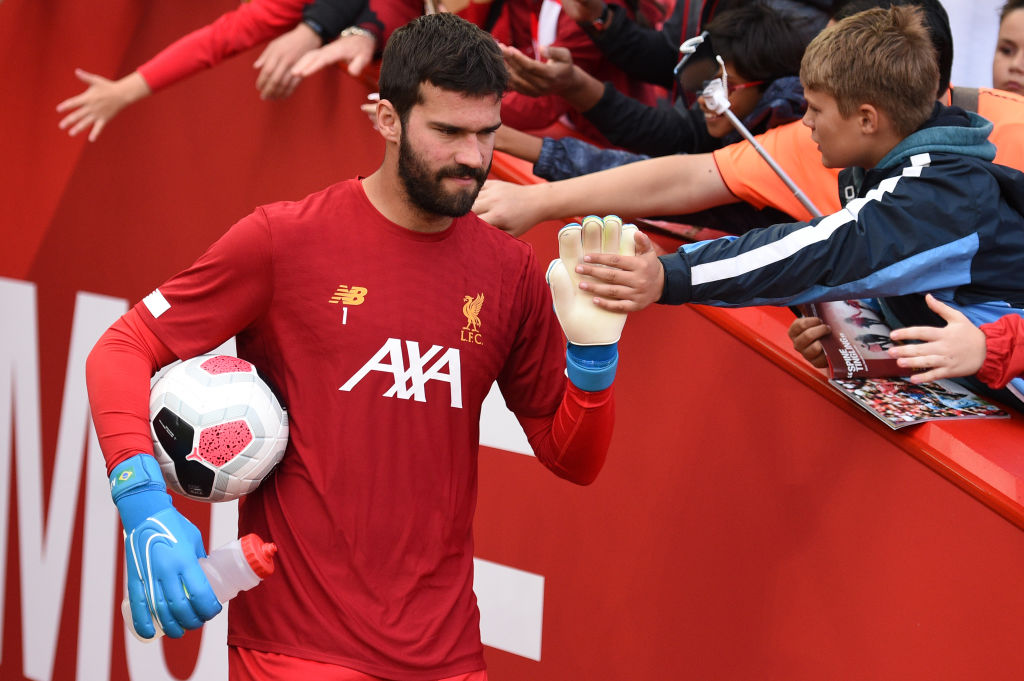 Liverpool goalkeeping coach John Achterberg offers injury update on goalkeeper Alisson