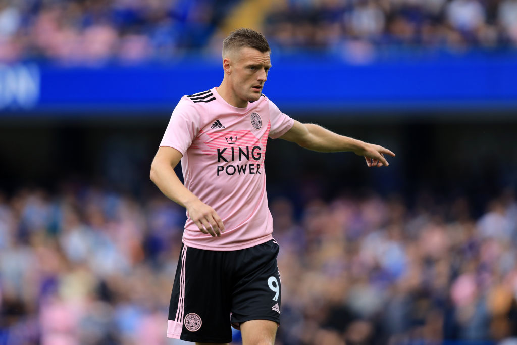 jamie vardy pink jersey