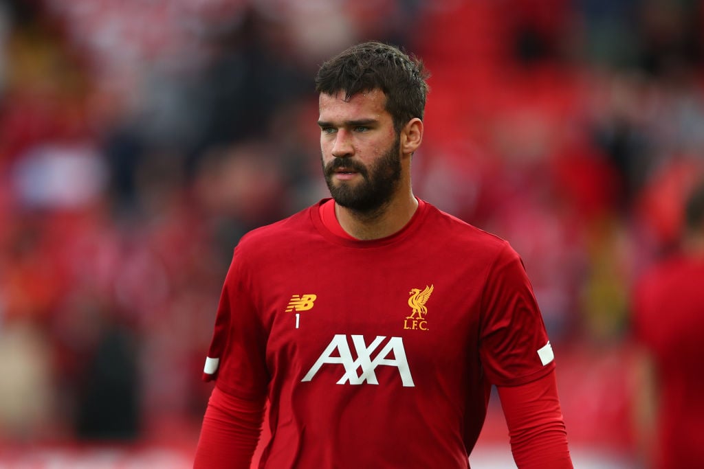 Ederson admits Liverpool goalkeeper Alisson is a step ahead of him