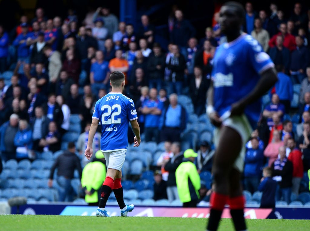 Report: Rangers's Jordan Jones wanted by Stoke and Middlesbrough