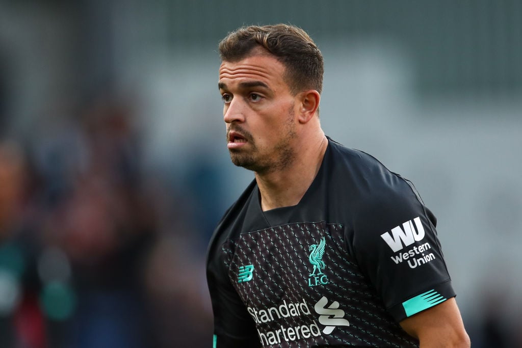 Jamie Carragher believes Liverpool could think about moving Shaqiri on