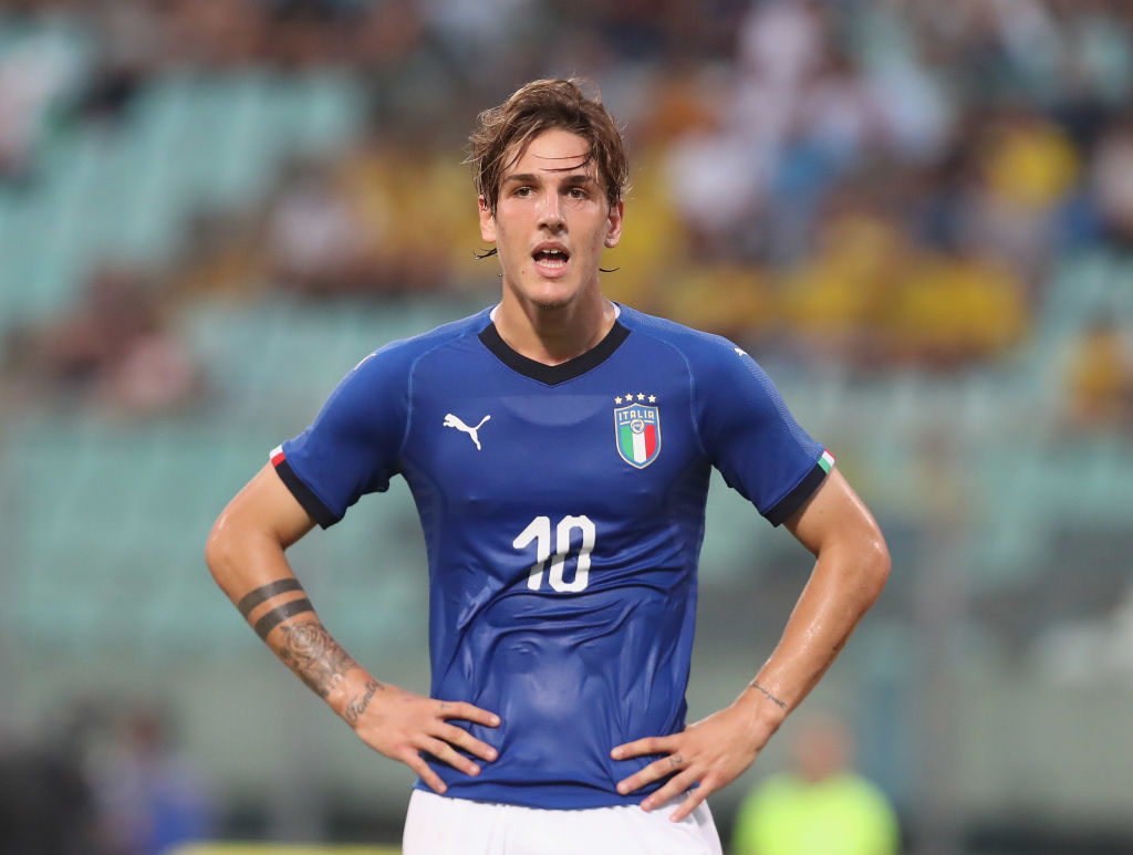 Zaniolo has been linked with Tottenham in the past
