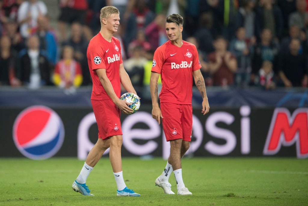 Report: Arsenal scout Red Bull Salzburg duo Dominik Szoboszlai and Erling Braut Haaland