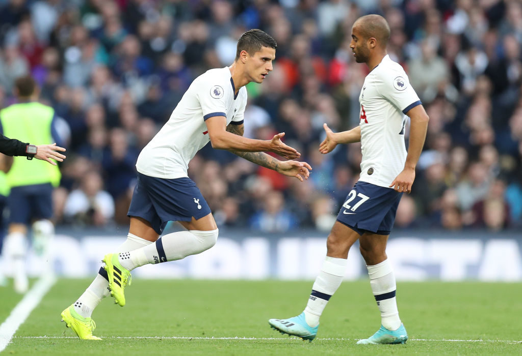 Lamela Moura Bergwijn Tottenham