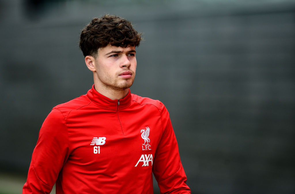 Neco Williams trains with the Liverpool first-team in Trent Alexander-Arnold's absence